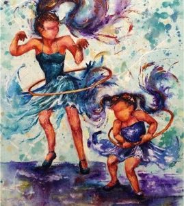 Mother & Child —Learning To Spin