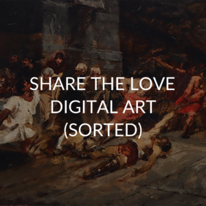 Share The Love Digital Art Project