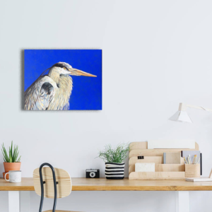 “Waiting…” (Great Blue Heron)